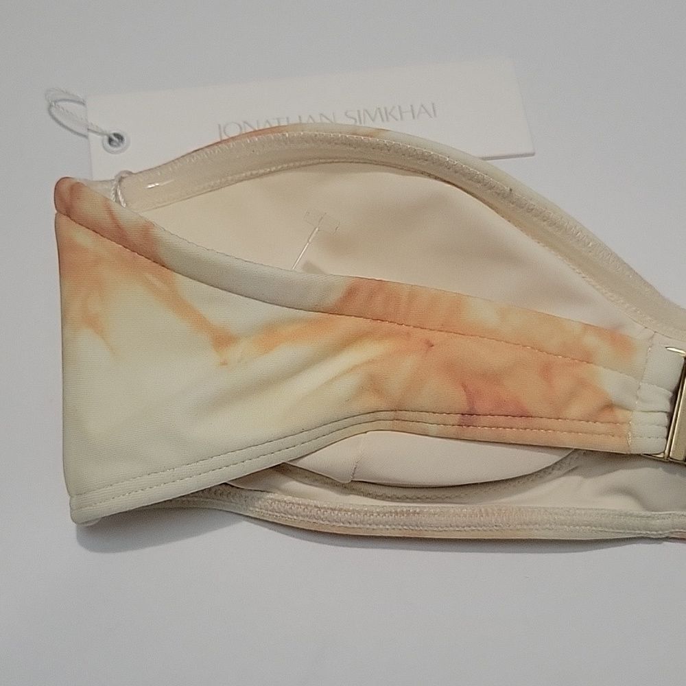 Jonathan Simkhai Scarlette Bandeau Bikini Top - Picture 7 of 15
